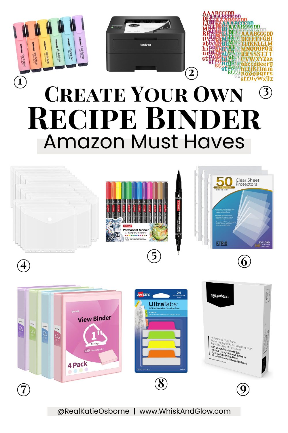 Create-your-own-recipe-binder